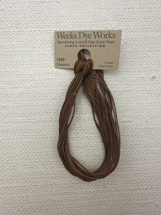 Weeks Dye Works Floss Chestnut