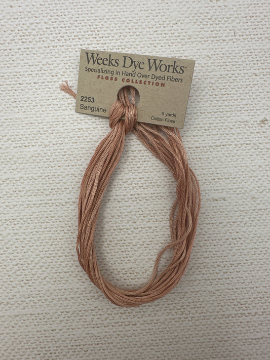 Weeks Dye Works Floss Sanguine
