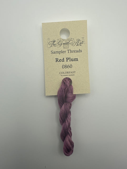 The Gentle Art Sampler Threads Red Plum