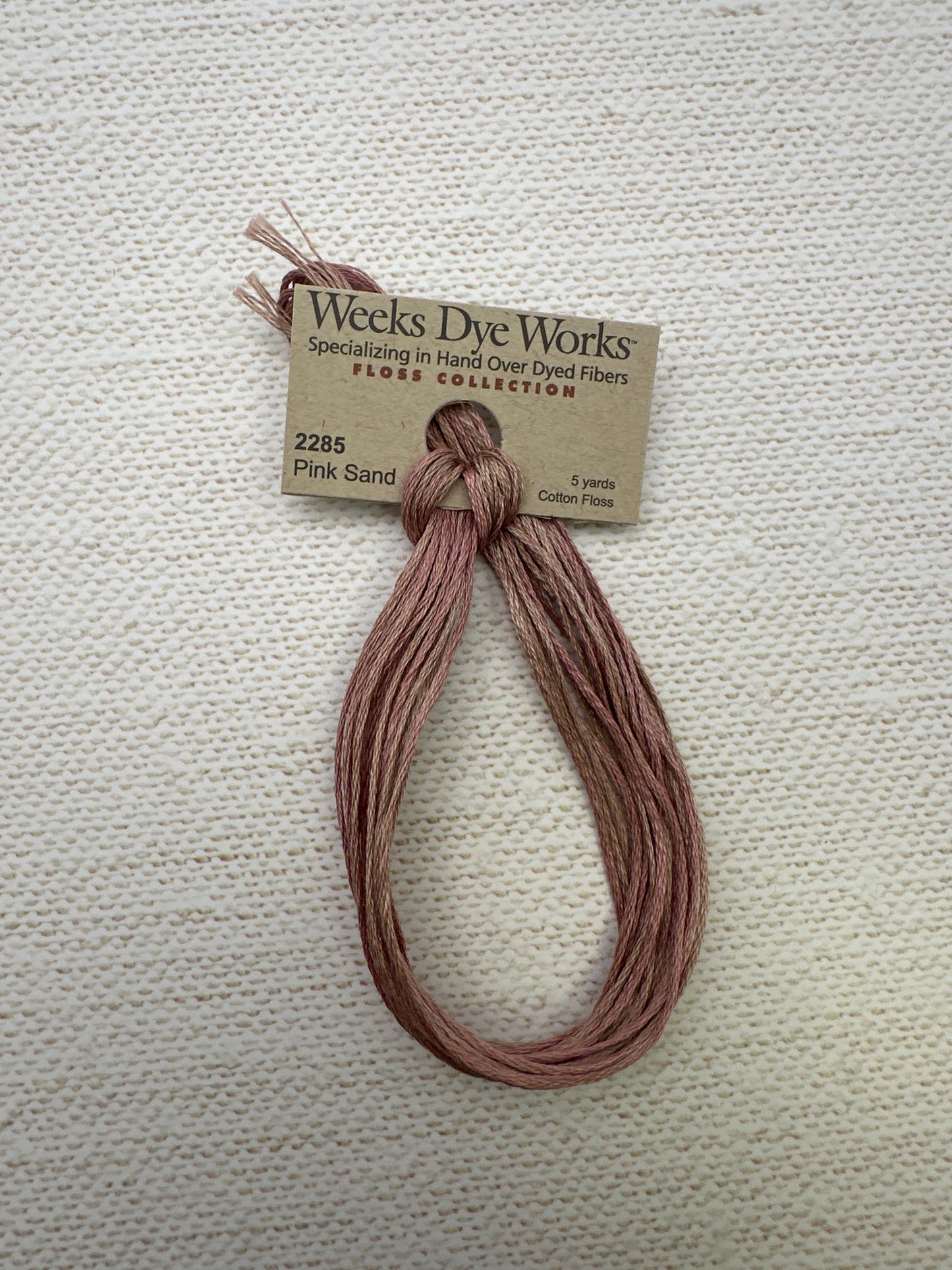Weeks Dye Works Floss Pink Sand