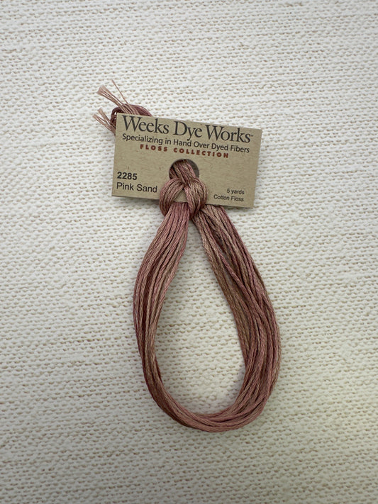 Weeks Dye Works Floss Pink Sand