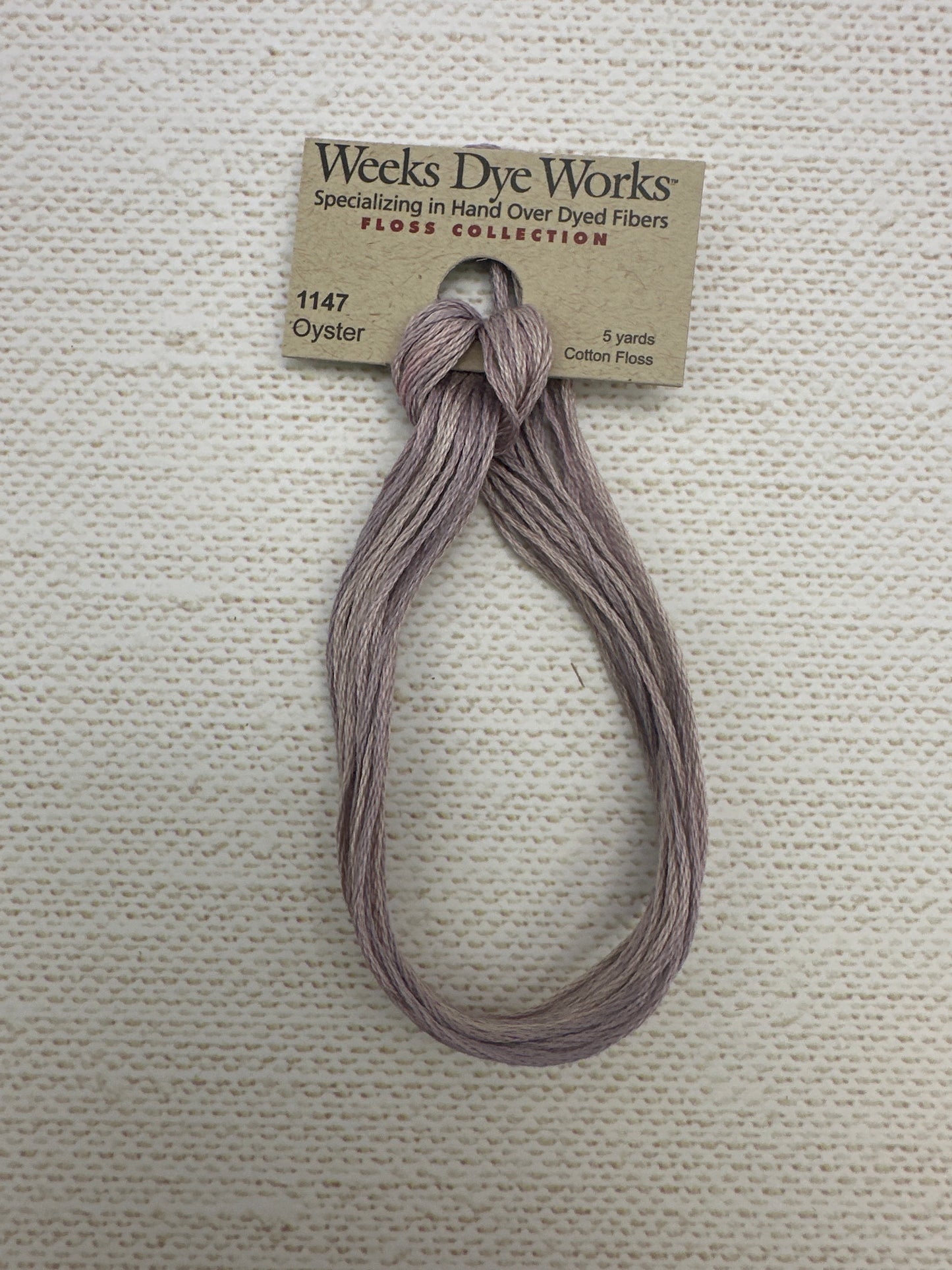 Weeks Dye Works Floss Oyster