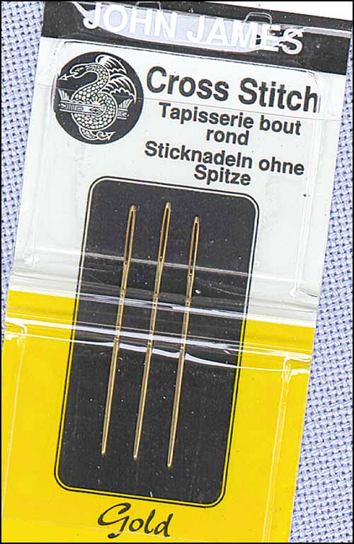 John James Gold Needles Size 28