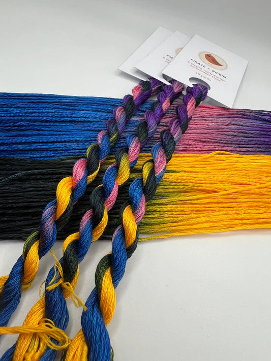 Coraline - Pirate + Robin 6 Strand Embroidery Floss