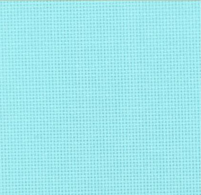 14ct Aida - Aqua 18" x 25" Prepackaged