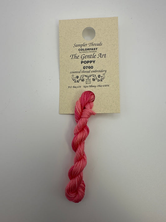 The Gentle Art Sampler Threads Poppy