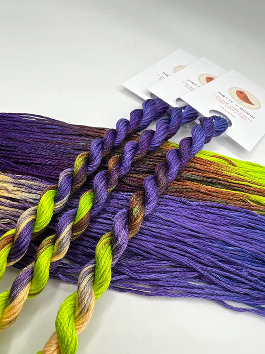 Electric Spring - Pirate + Robin 6 Strand Embroidery Floss