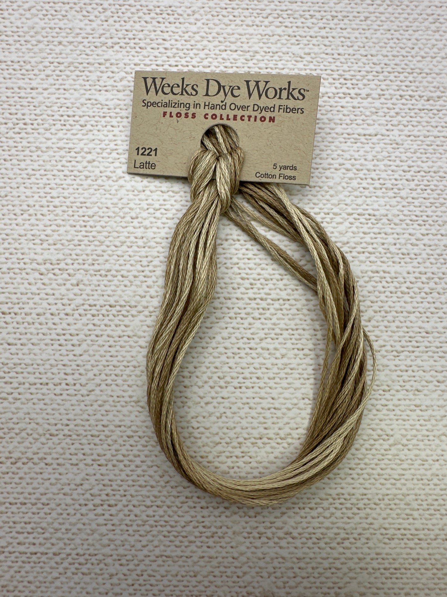 Weeks Dye Works Floss Latte