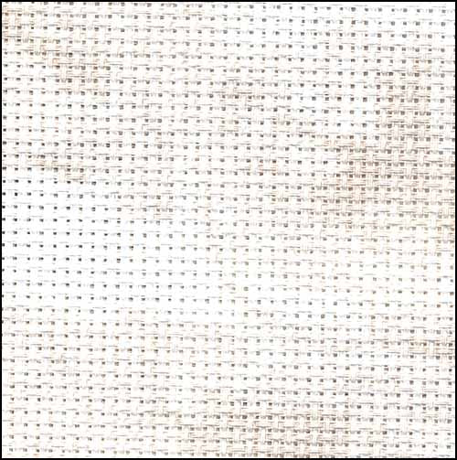 14ct Aida - Smokey White Vintage Aida - Zweigart