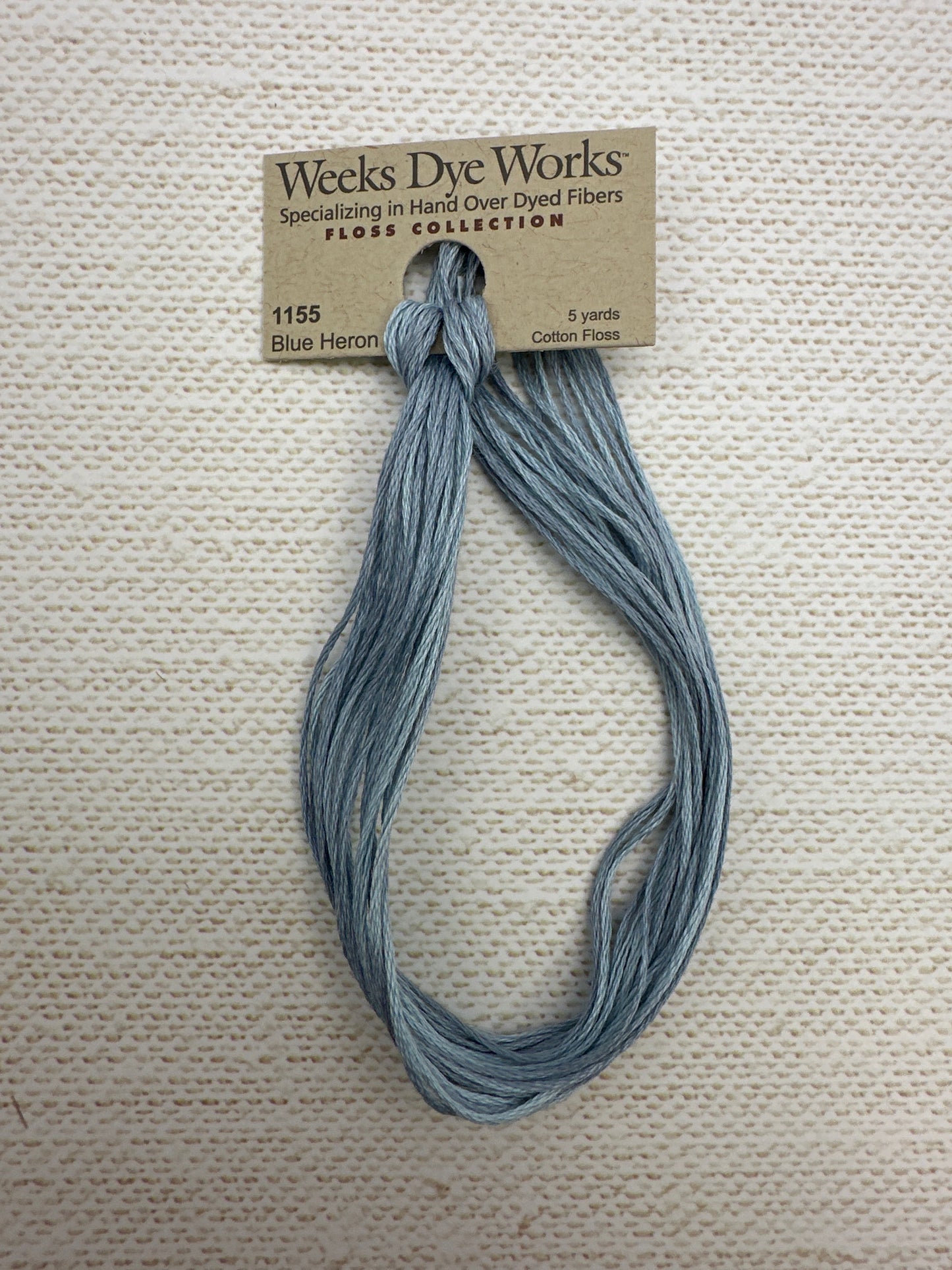 Weeks Dye Works Floss Blue Heron