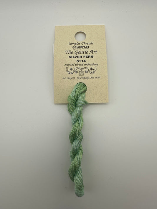 The Gentle Art Sampler Threads Silver Fern