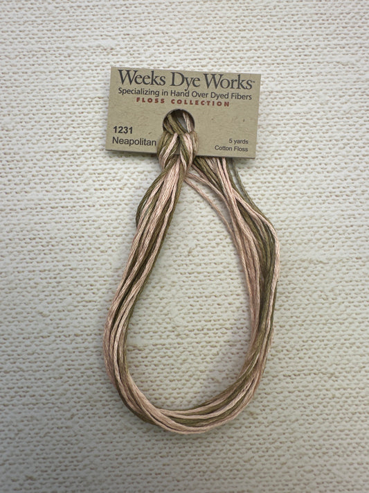Weeks Dye Works Floss Neapolitan