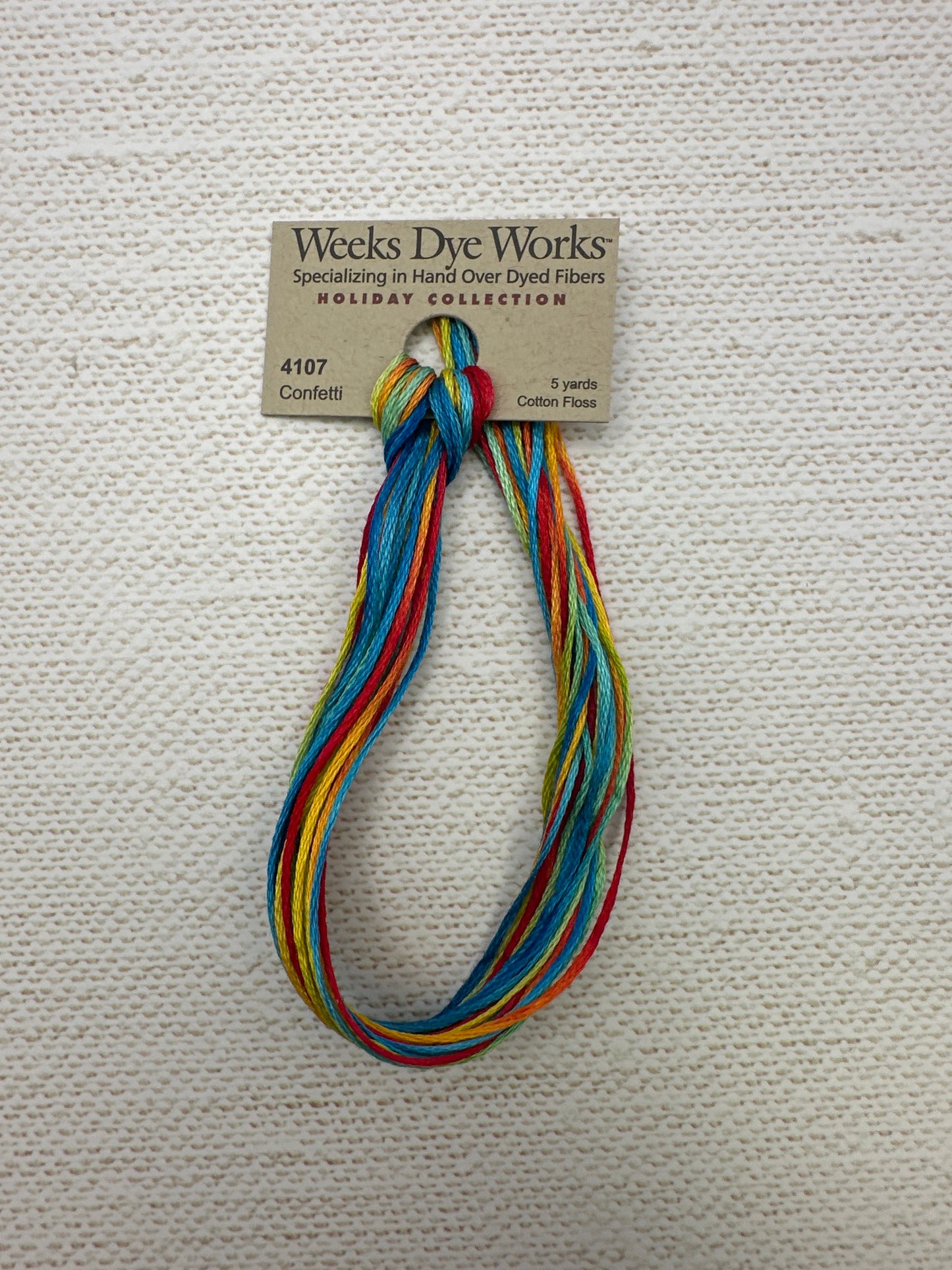 Weeks Dye Works Floss Confetti
