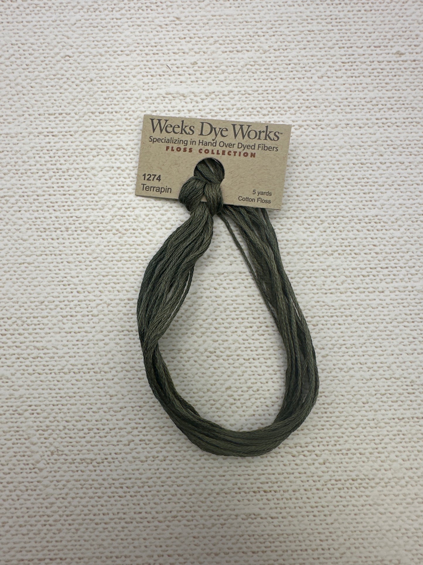 Weeks Dye Works Floss Terrapin