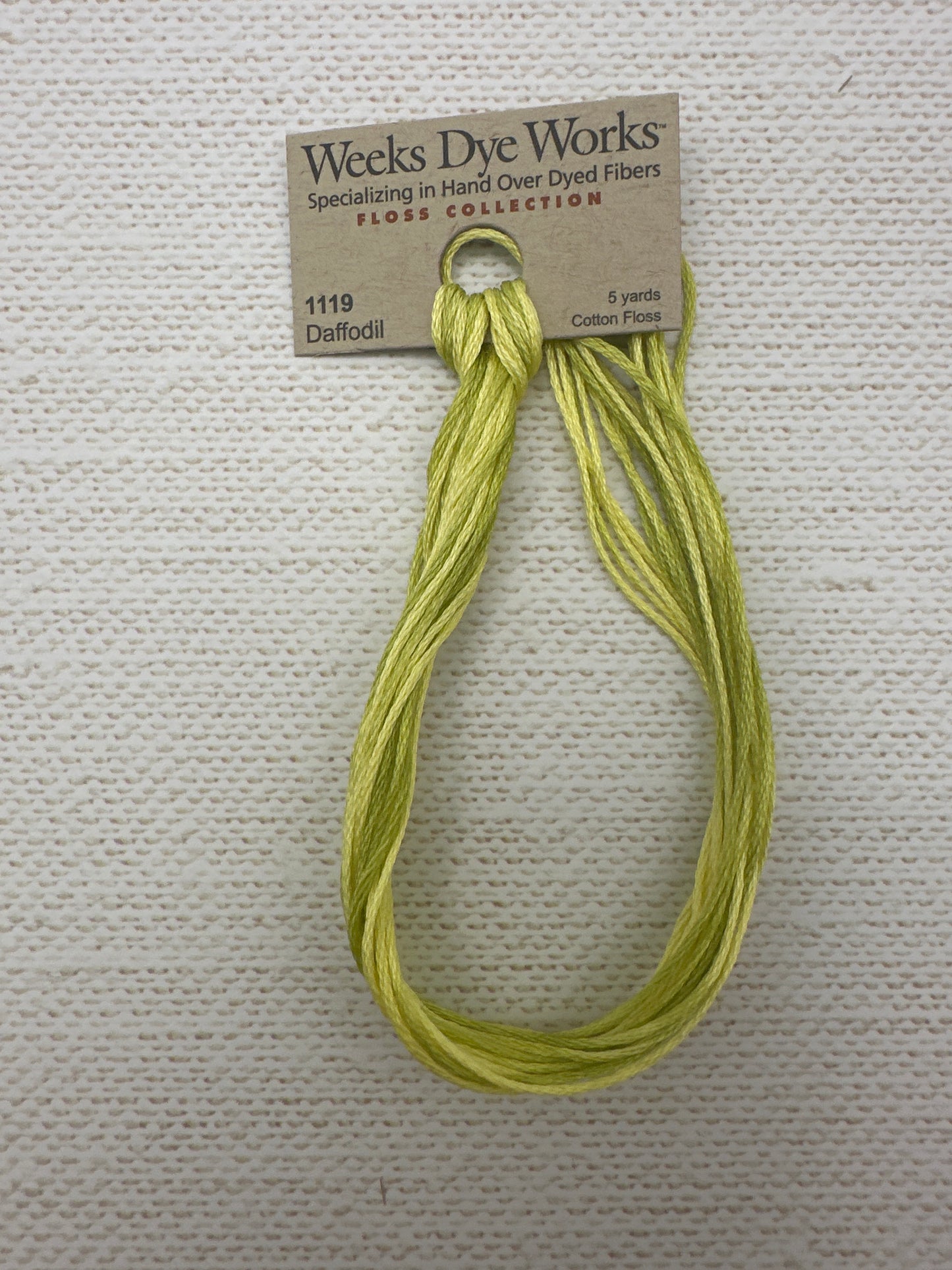 Weeks Dye Works Floss Daffodil