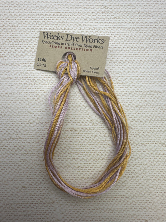 Weeks Dye Works Floss Clara
