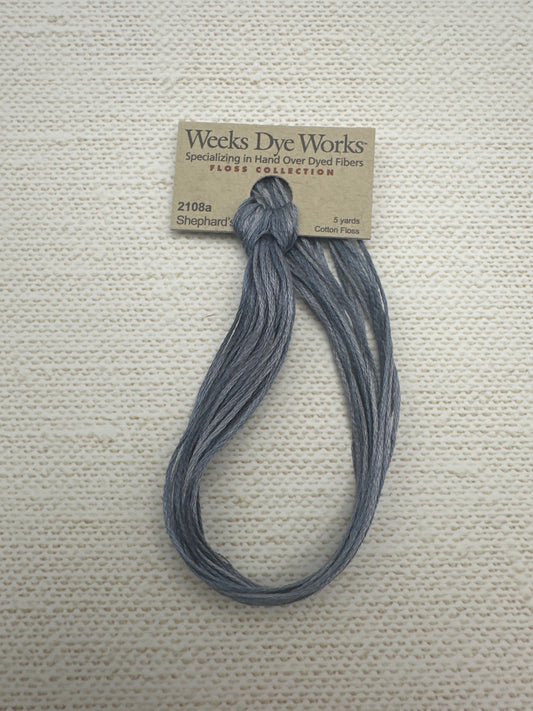 Weeks Dye Works Floss Shepard's Blue