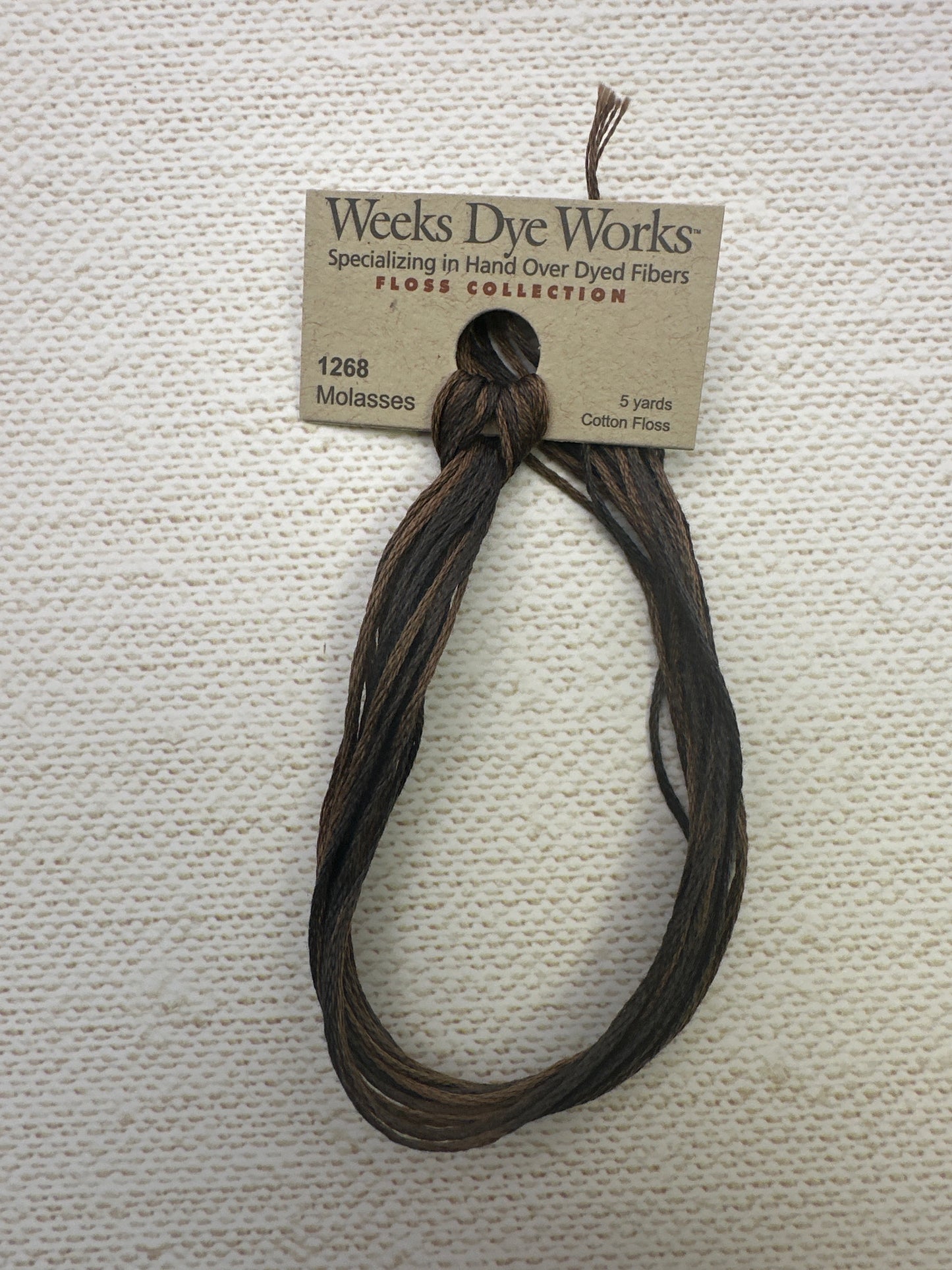 Weeks Dye Works Floss Molasses