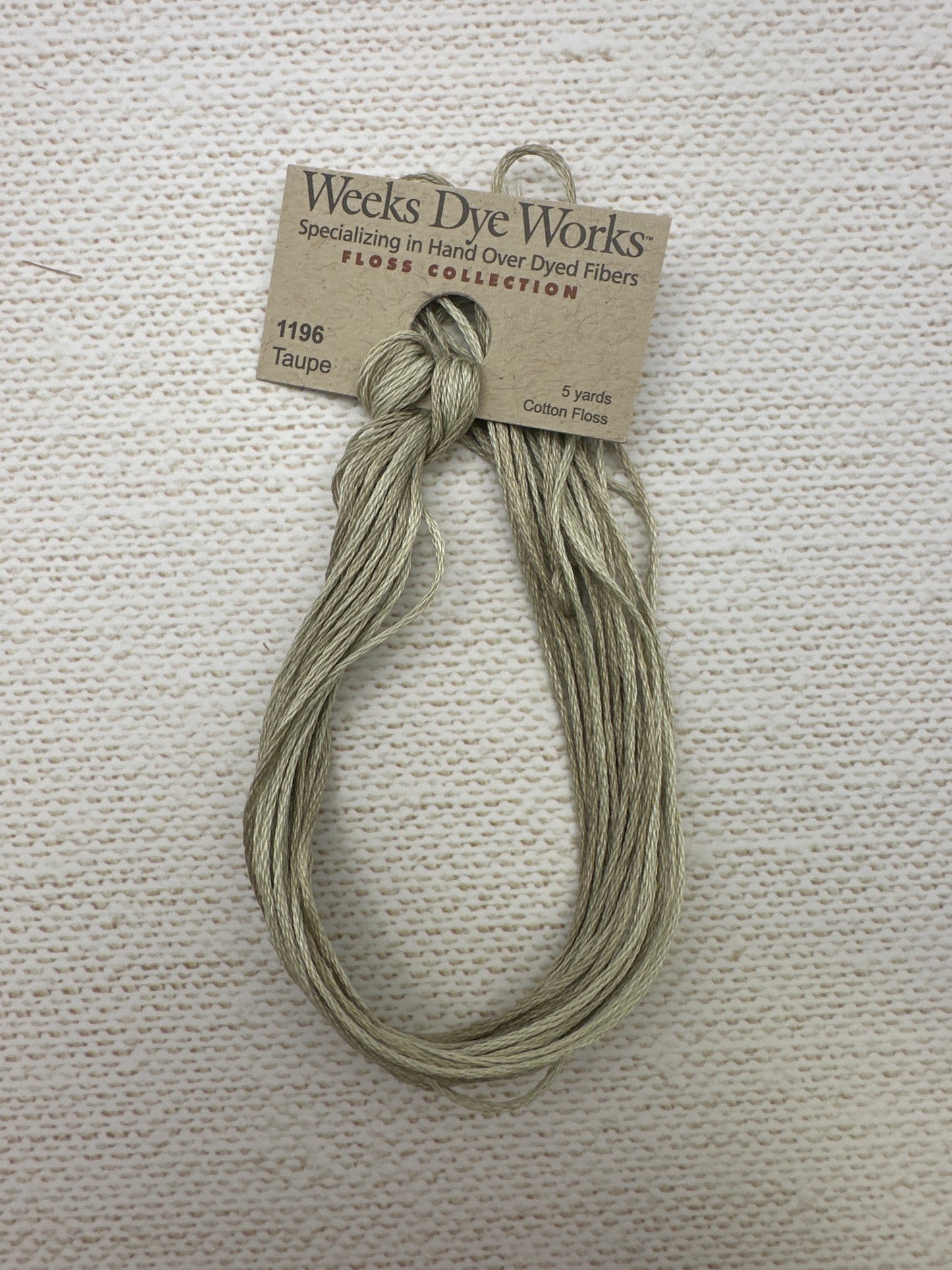 Weeks Dye Works Floss Taupe