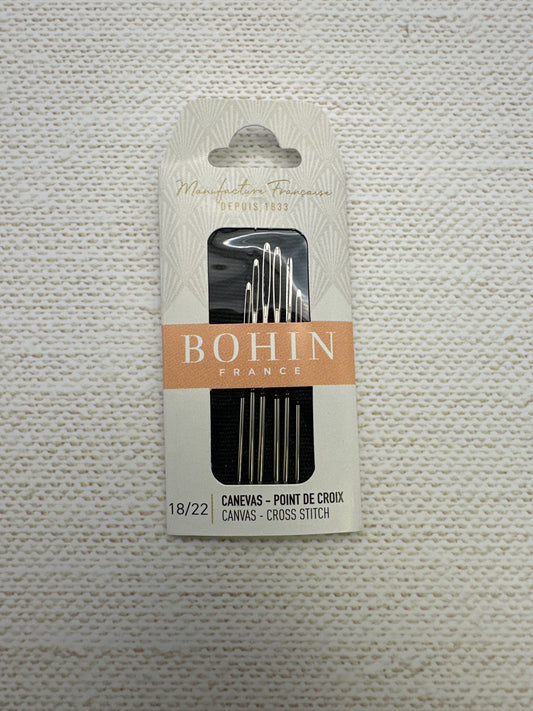 Bohin Tapestry Needles, Sizes 18, 20, 22
