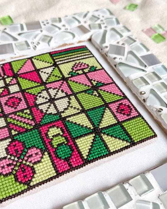Spring Mosaic - Shaded Stitchery - **Nashville Pre-Order**