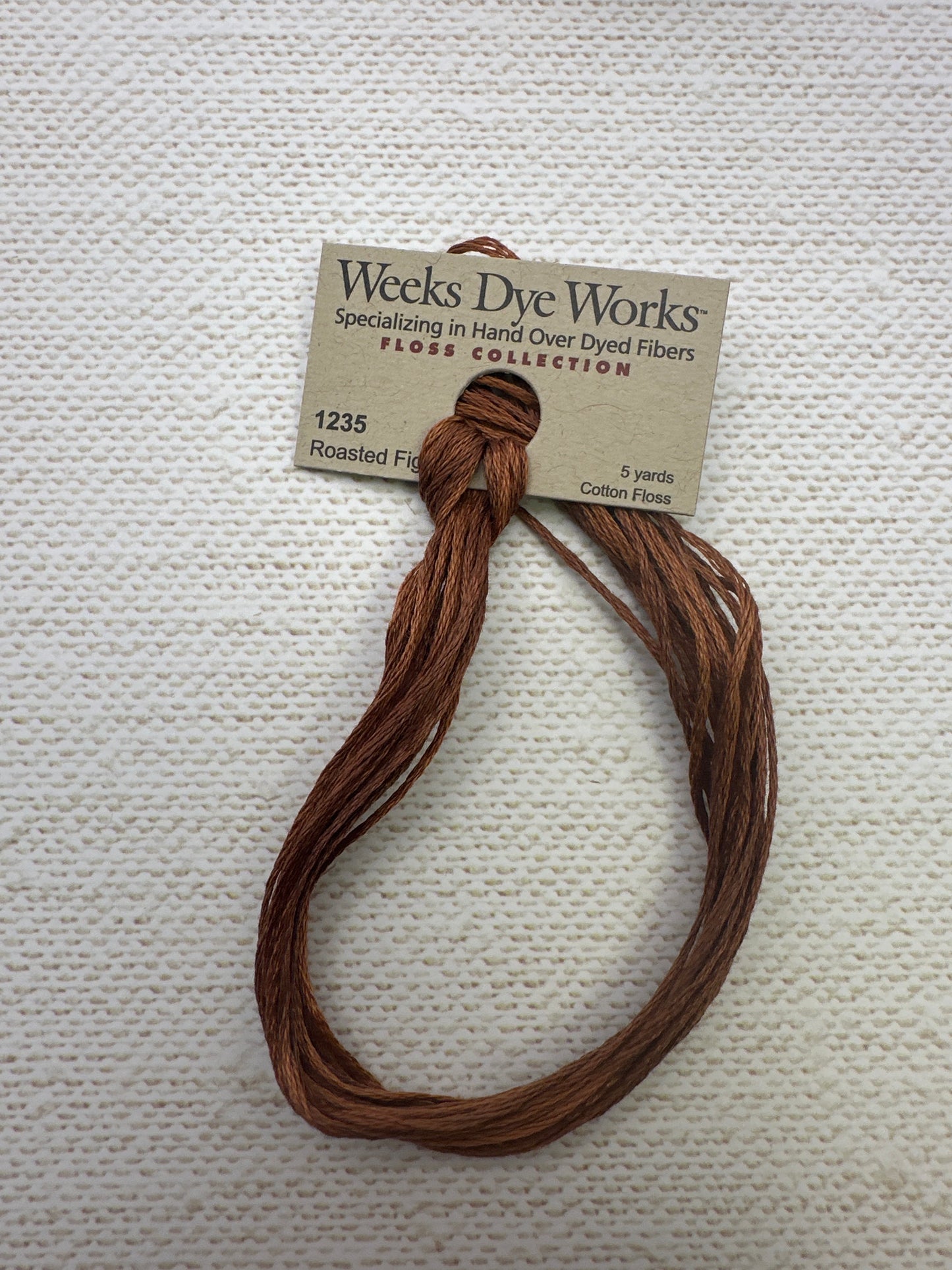Weeks Dye Works Floss Roasted Figs