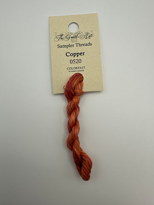 The Gentle Art Sampler Threads Copper