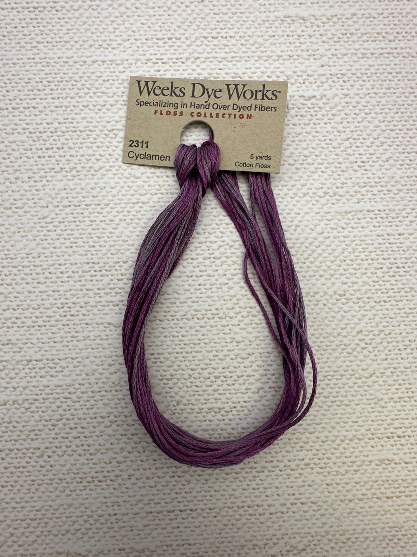 Weeks Dye Works Floss Cyclamen