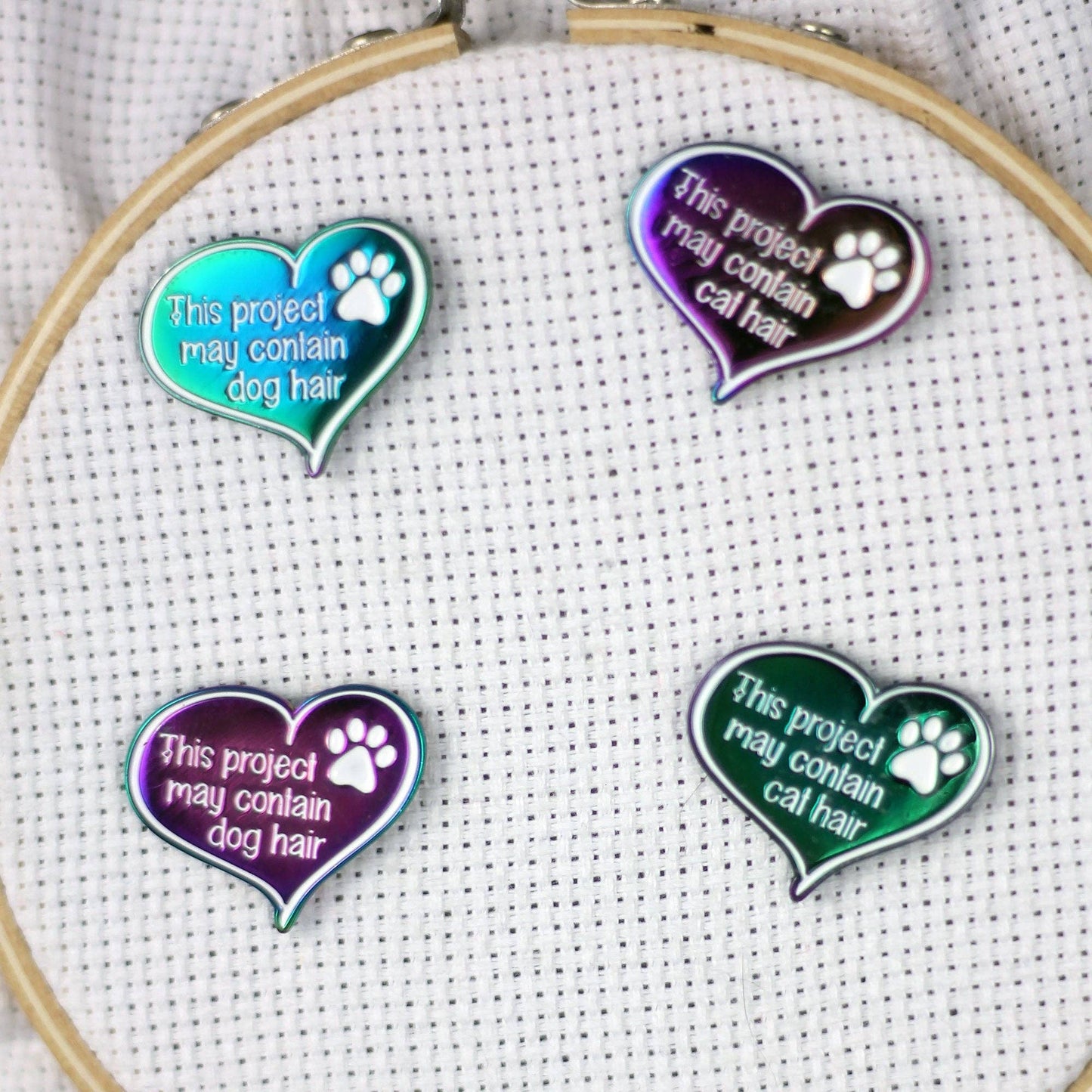 This Project May Contain Dog/Cat Hair Needle minder