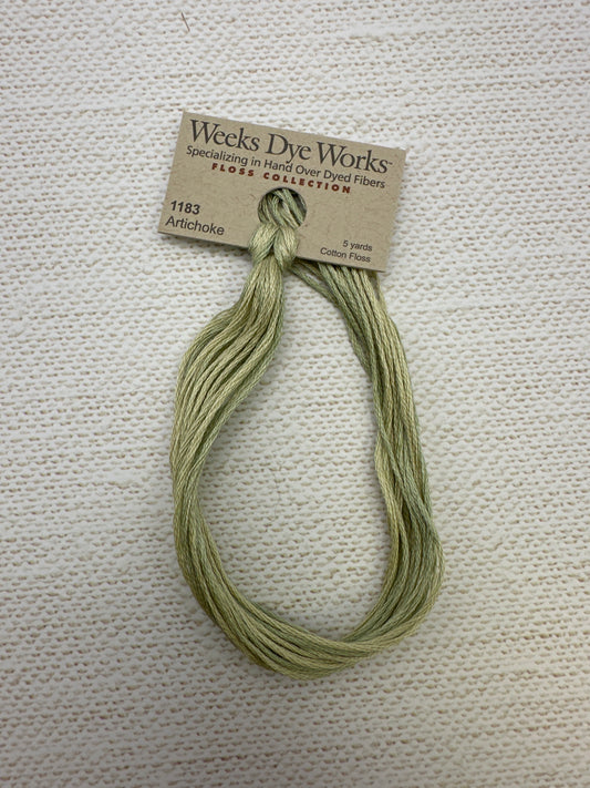 Weeks Dye Works Floss Artichoke