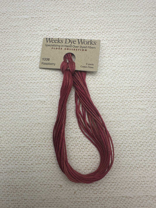 Weeks Dye Works Floss Raspberry