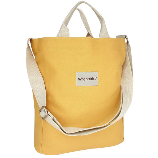 Wrapables Canvas Cross Body Tote