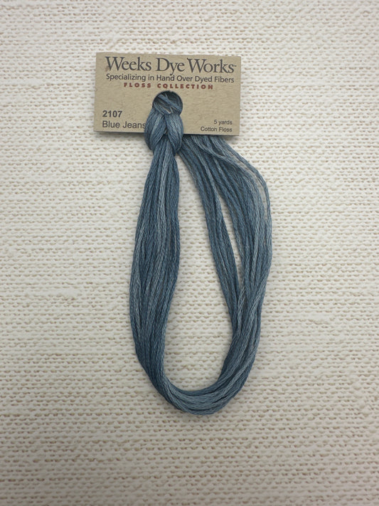 Weeks Dye Works Floss Blue Jeans