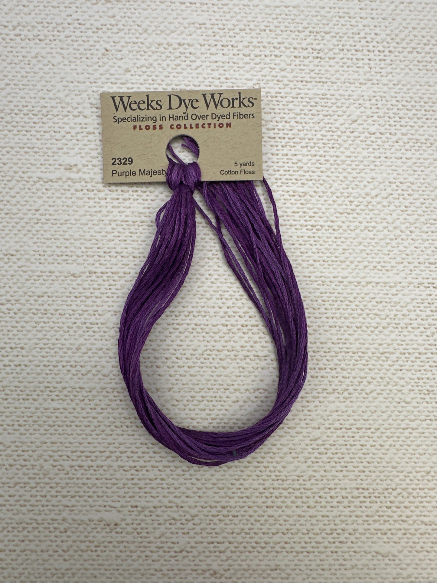 Weeks Dye Works Floss Purple Majesty
