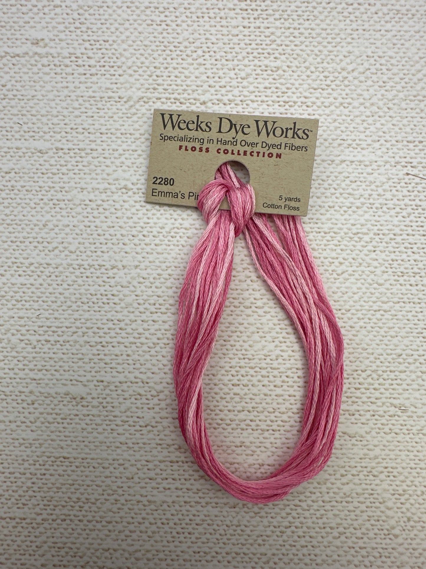 Weeks Dye Works Floss Emma's Pink