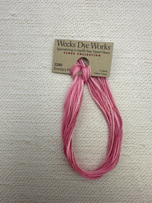 Weeks Dye Works Floss Emma's Pink