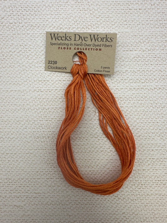 Weeks Dye Works Floss Clockwork