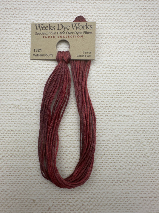 Weeks Dye Works Floss Williamsburg