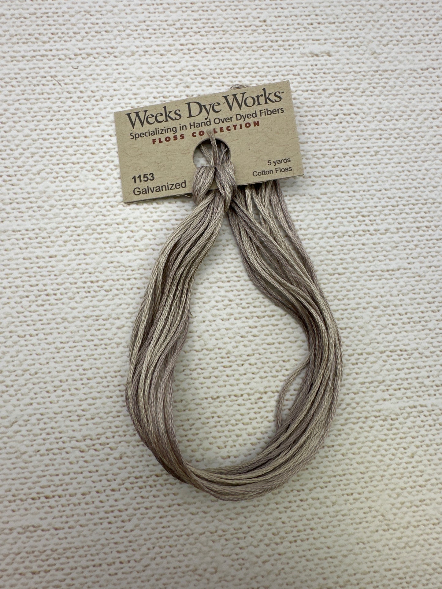 Weeks Dye Works Floss Galvanized