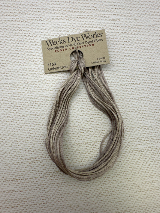 Weeks Dye Works Floss Galvanized