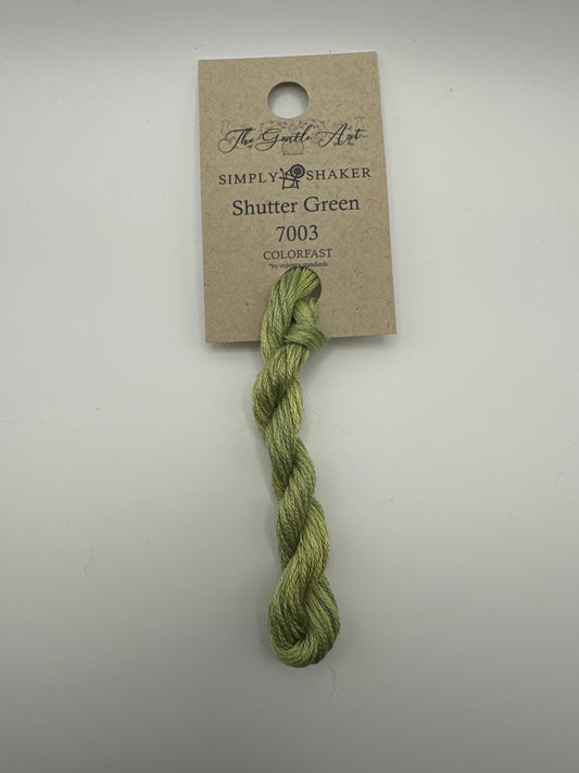 The Gentle Art Simply Shaker Shutter Green