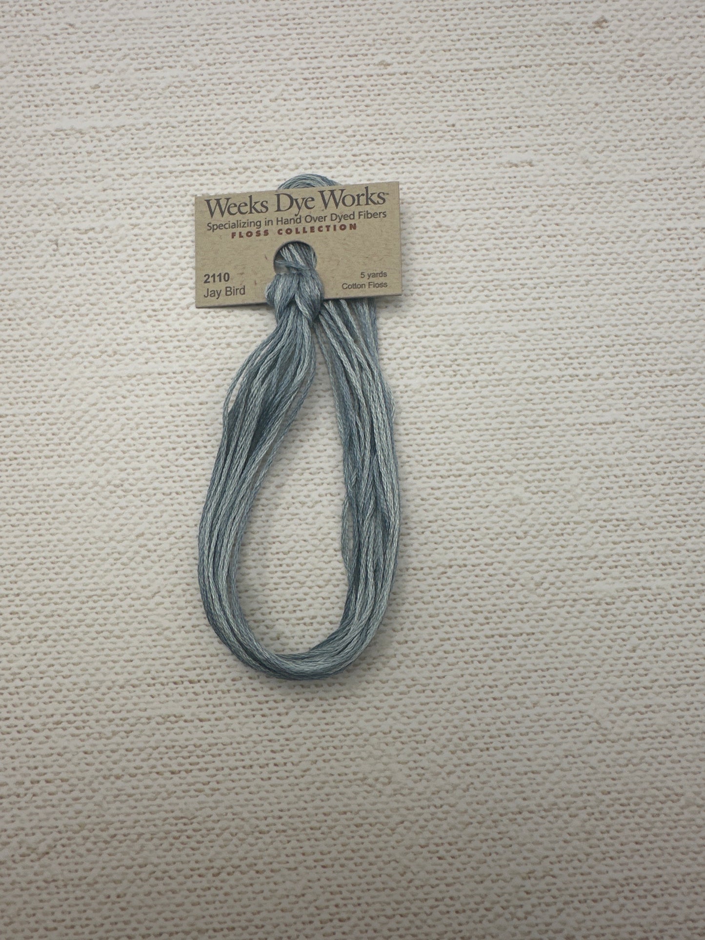 Weeks Dye Works Floss Jay Bird