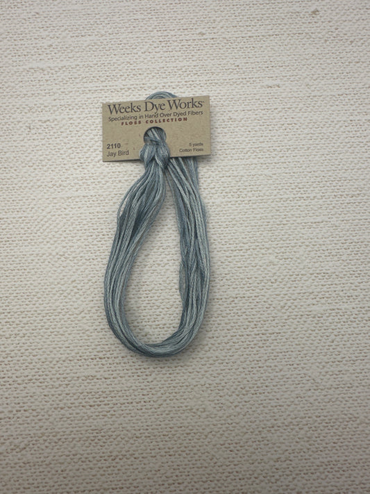 Weeks Dye Works Floss Jay Bird