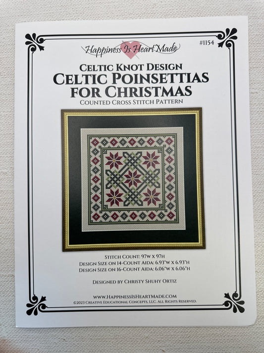 Celtic Poinsettias for Christmas