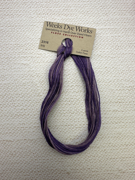 Weeks Dye Works Floss Iris