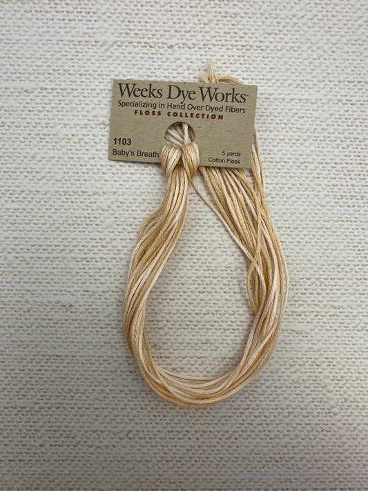 Weeks Dye Works Floss Baby's Breath