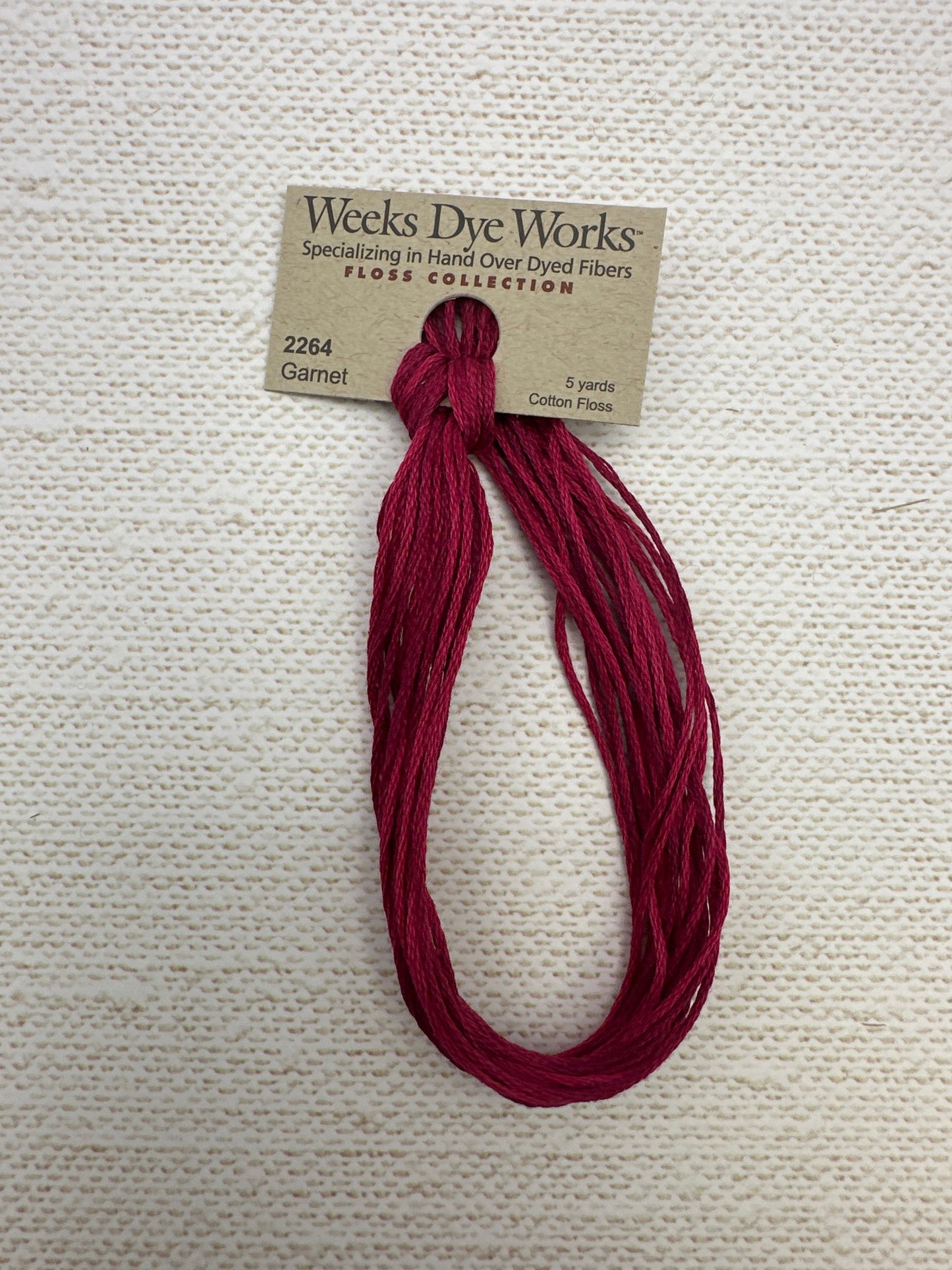 Weeks Dye Works Floss Garnet