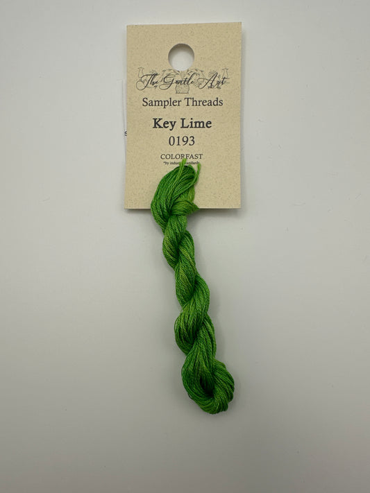 The Gentle Art Sampler Threads Key Lime