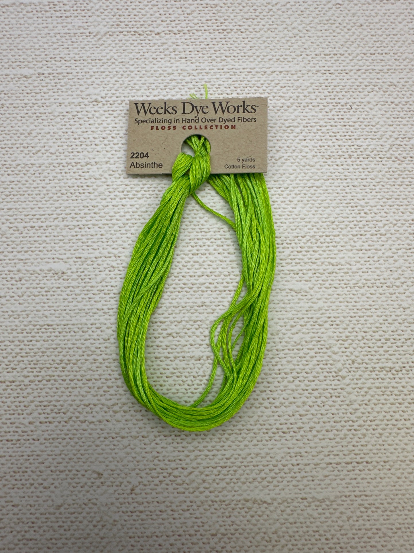 Weeks Dye Works Floss Absinthe