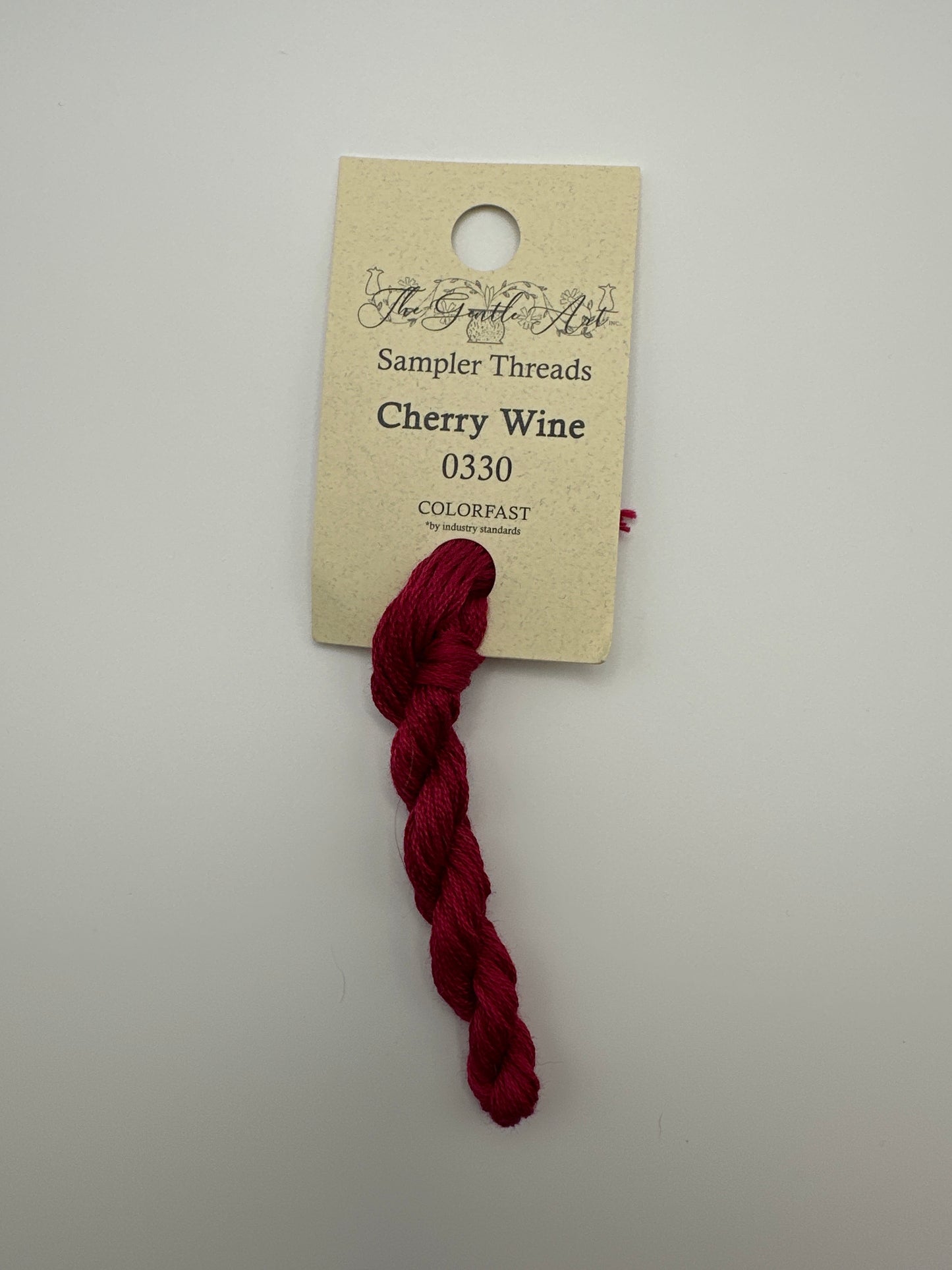 The Gentle Art Sampler Threads Cherry Wine